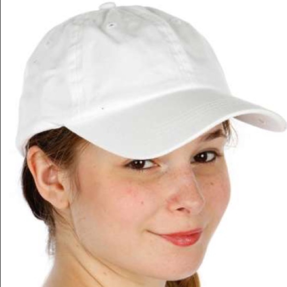 White Baseball Cap